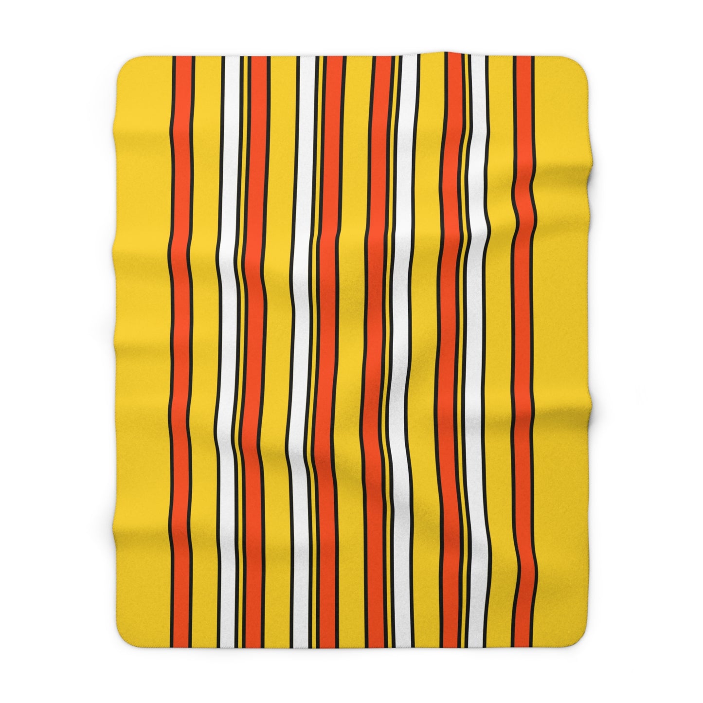 Bhutan Retro Stripes Blanket Throw