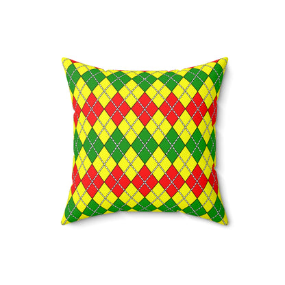 Mali Retro Argyle Cushion Pillow