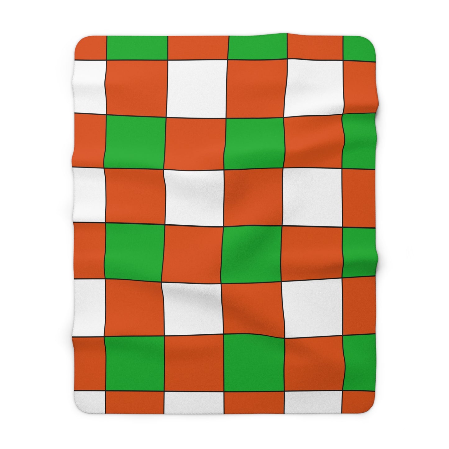 Niger Retro Check Blanket Throw