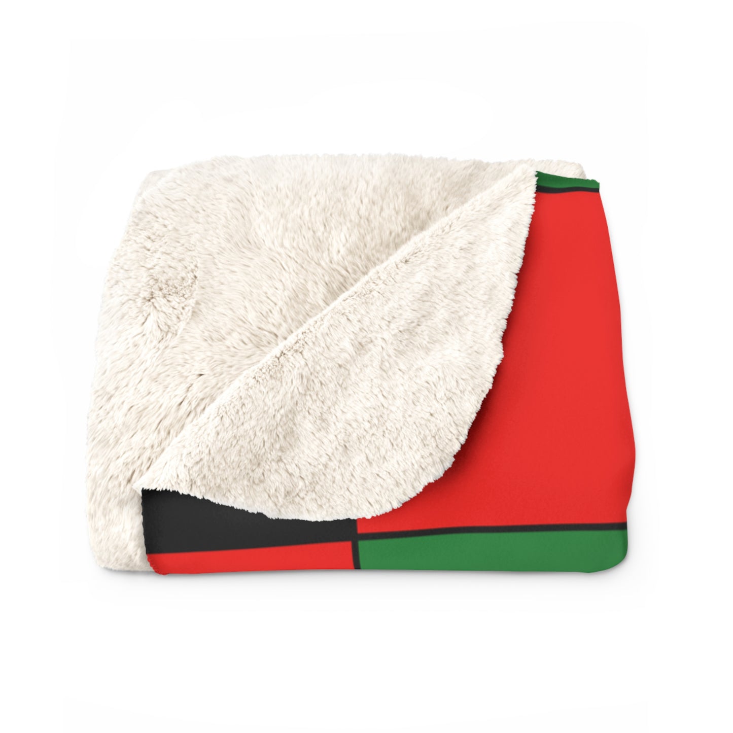 Malawi Retro Check Blanket Throw