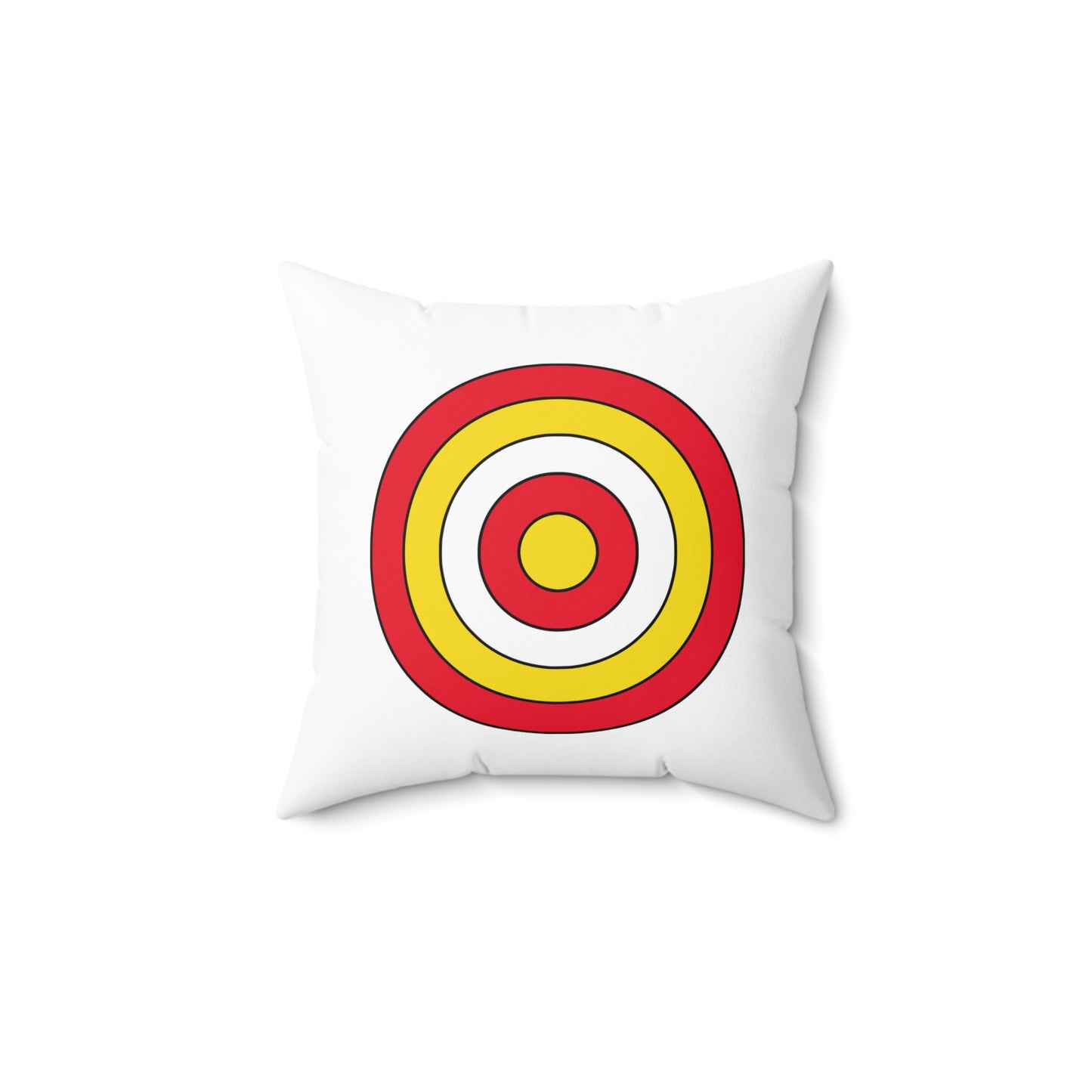 Guernsey Retro Target Cushion Pillow