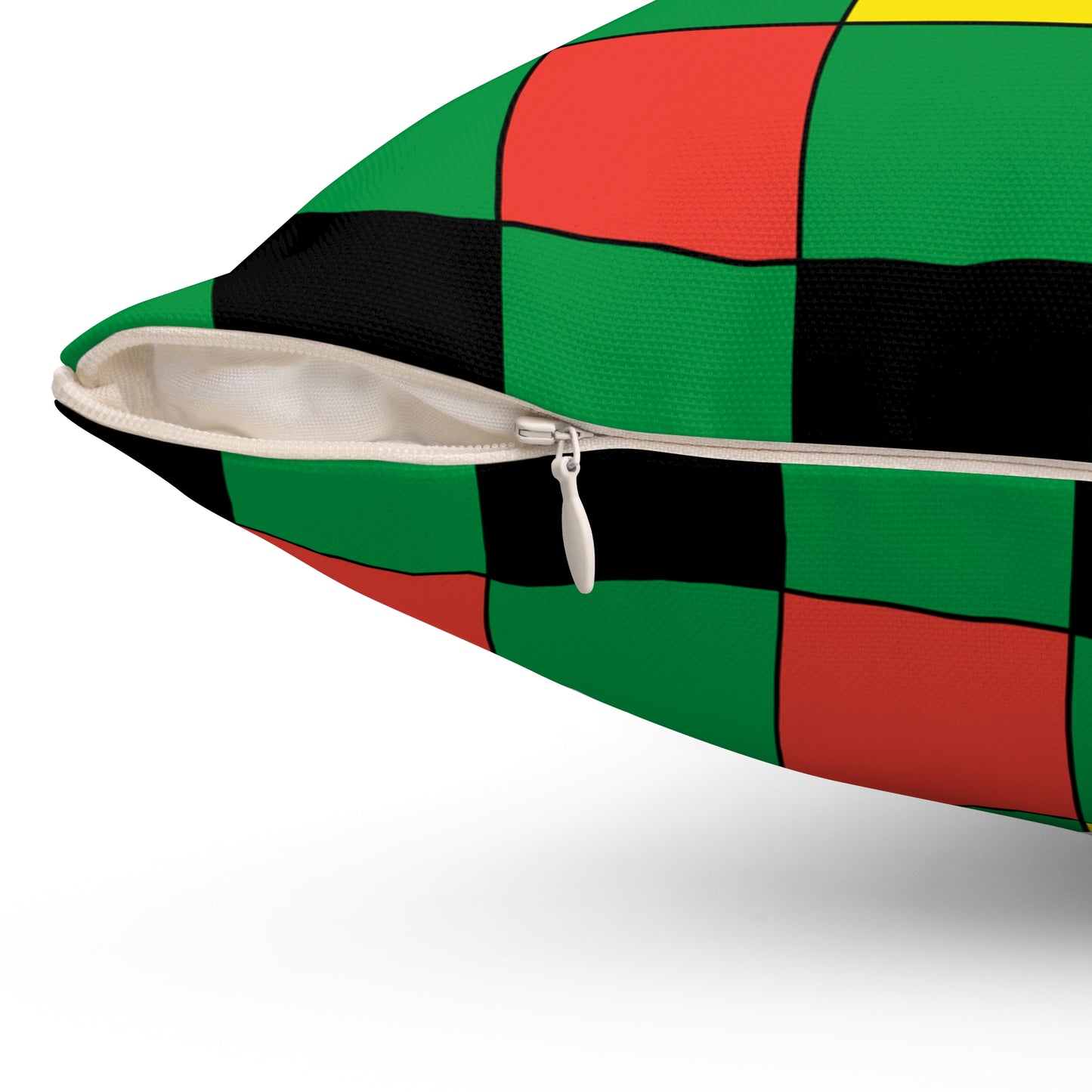 New Caledonia Retro Check Cushion Pillow