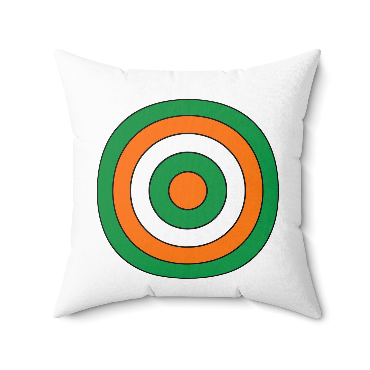 Ireland Retro Target Cushion Pillow