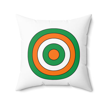 Ireland Retro Target Cushion Pillow
