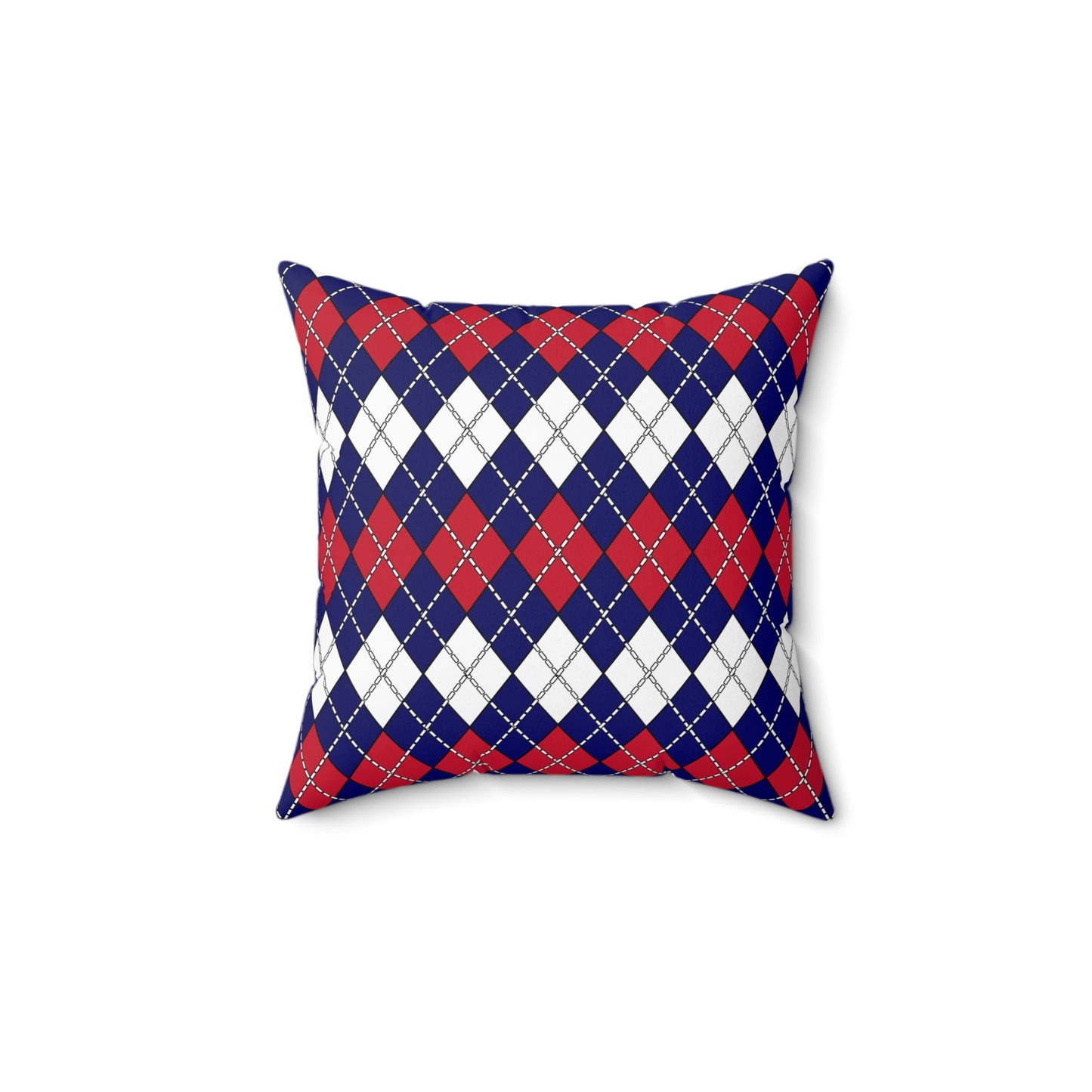 South Georgia And The South Sandwich Islands Retro Argyle Cushion Pillow