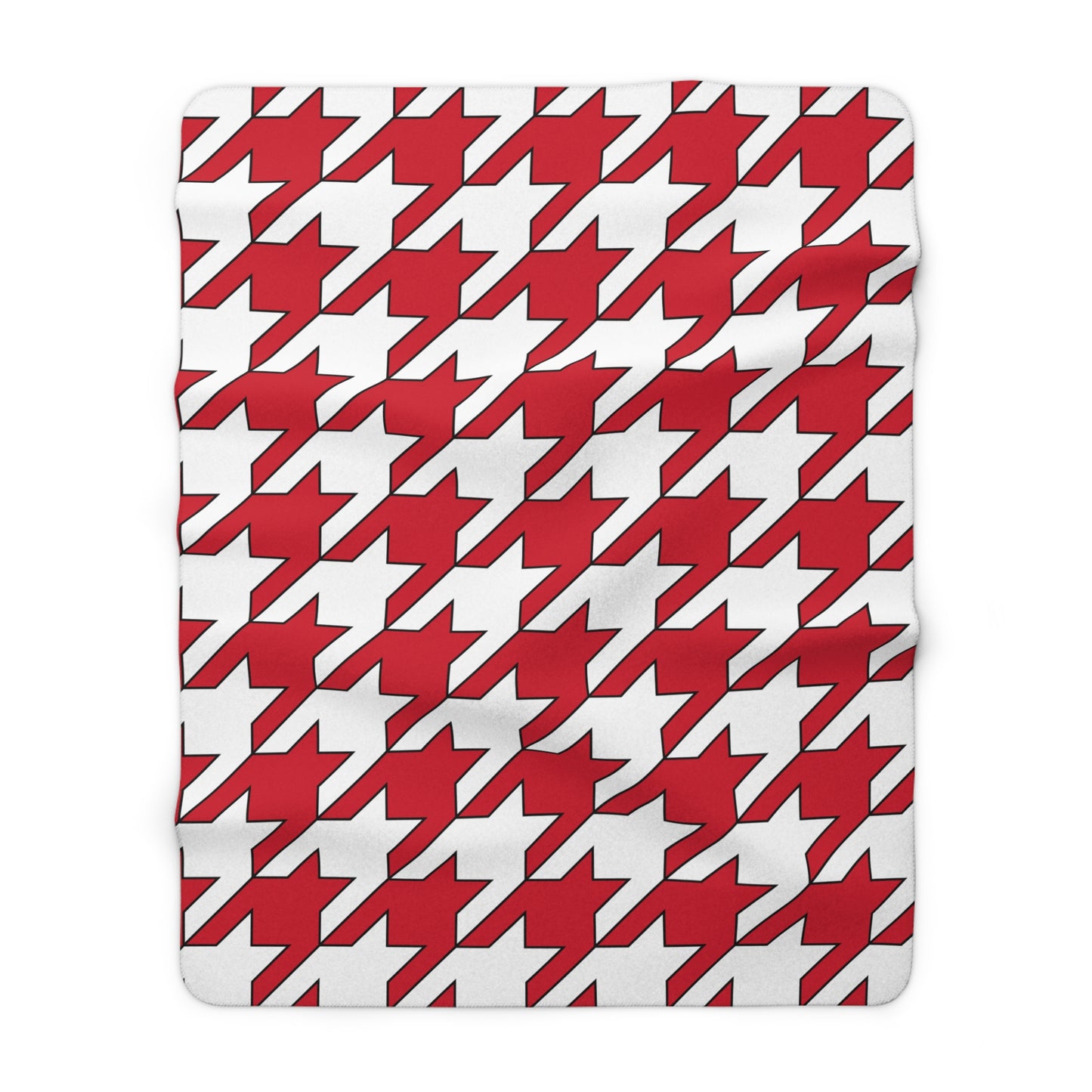 Malta Retro Houndstooth Blanket Throw