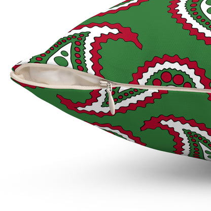 Suriname Retro Paisley Cushion Pillow