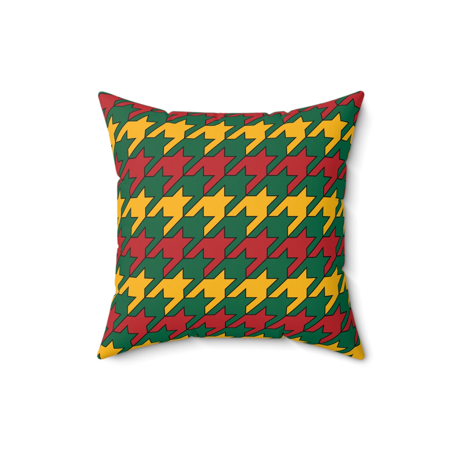 Lithuania Retro Houndstooth Cushion Pillow