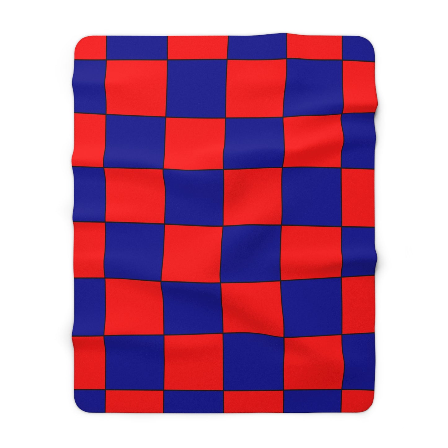 Taiwan Retro Check Blanket Throw
