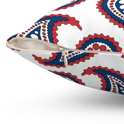 Serbia Retro Paisley Cushion Pillow