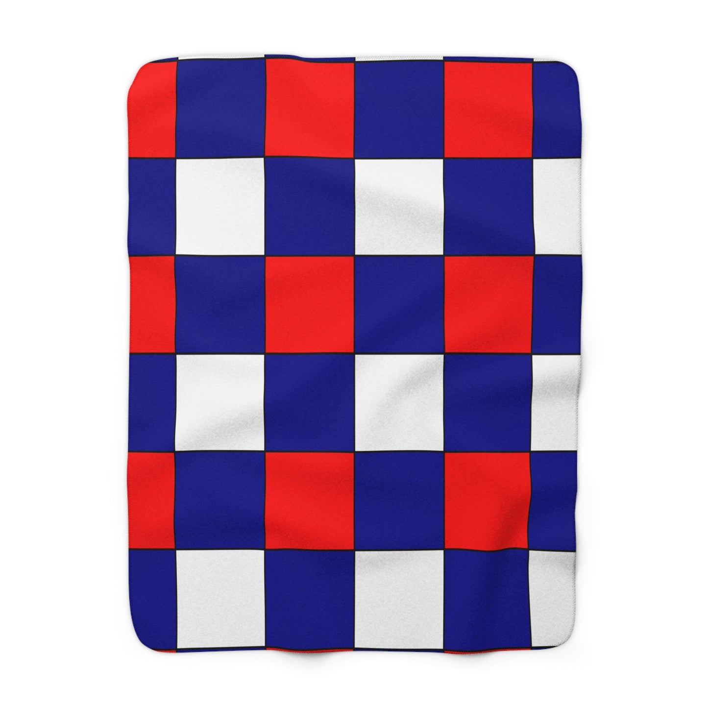 Australia Retro Check Blanket Throw