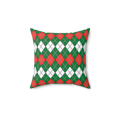 Madagascar Retro Argyle Cushion Pillow