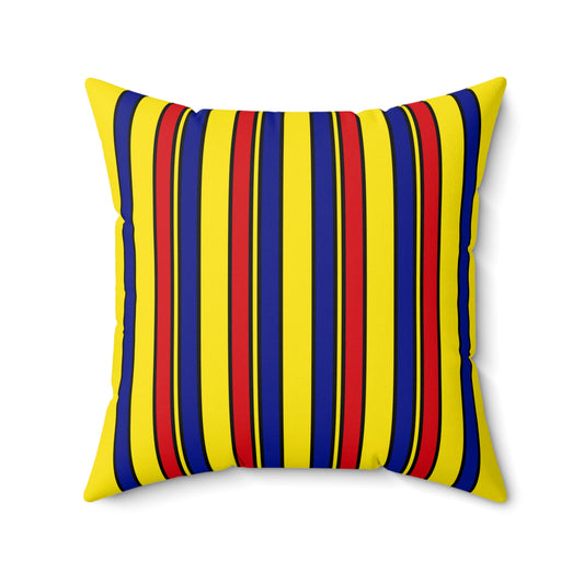 Colombia Retro Stripes Cushion Pillow