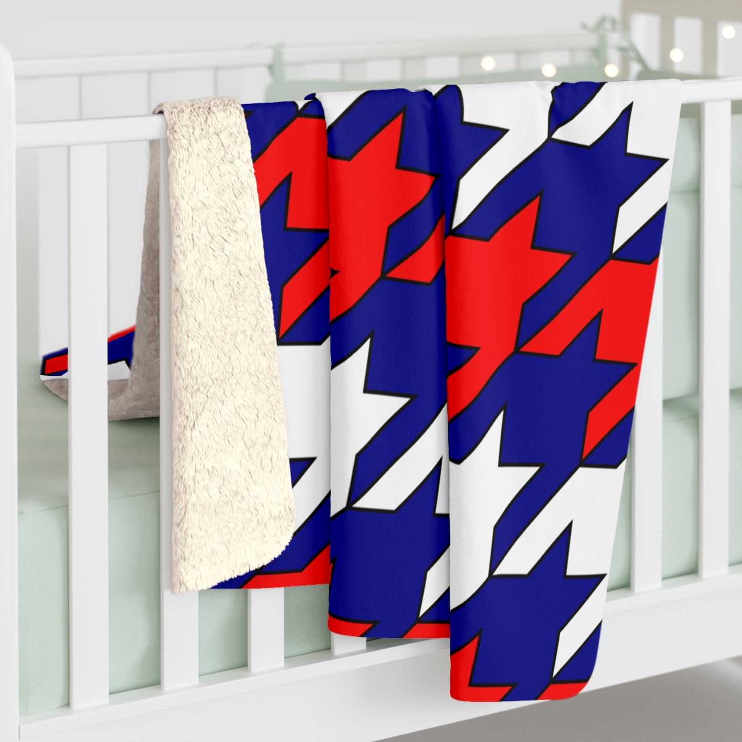 Australia Retro Houndstooth Blanket Throw
