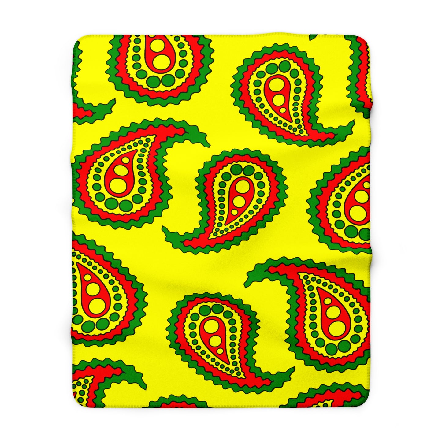 Mali Retro Paisley Blanket Throw