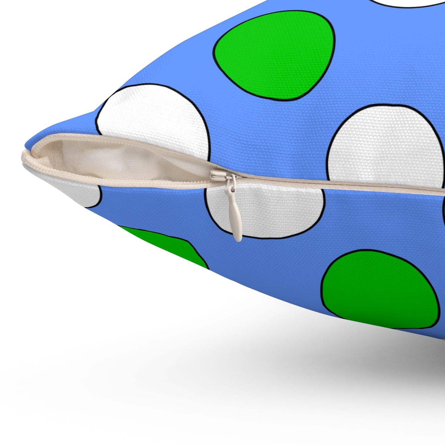 Djibouti Retro Polka Dots Cushion Pillow