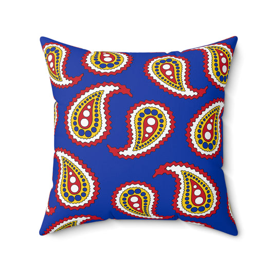Philippines Retro Paisley Cushion Pillow