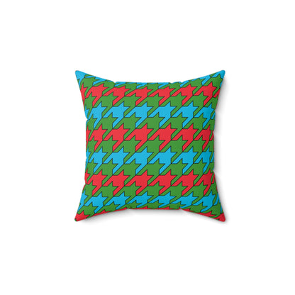 Azerbaijan Retro Houndstooth Cushion Pillow