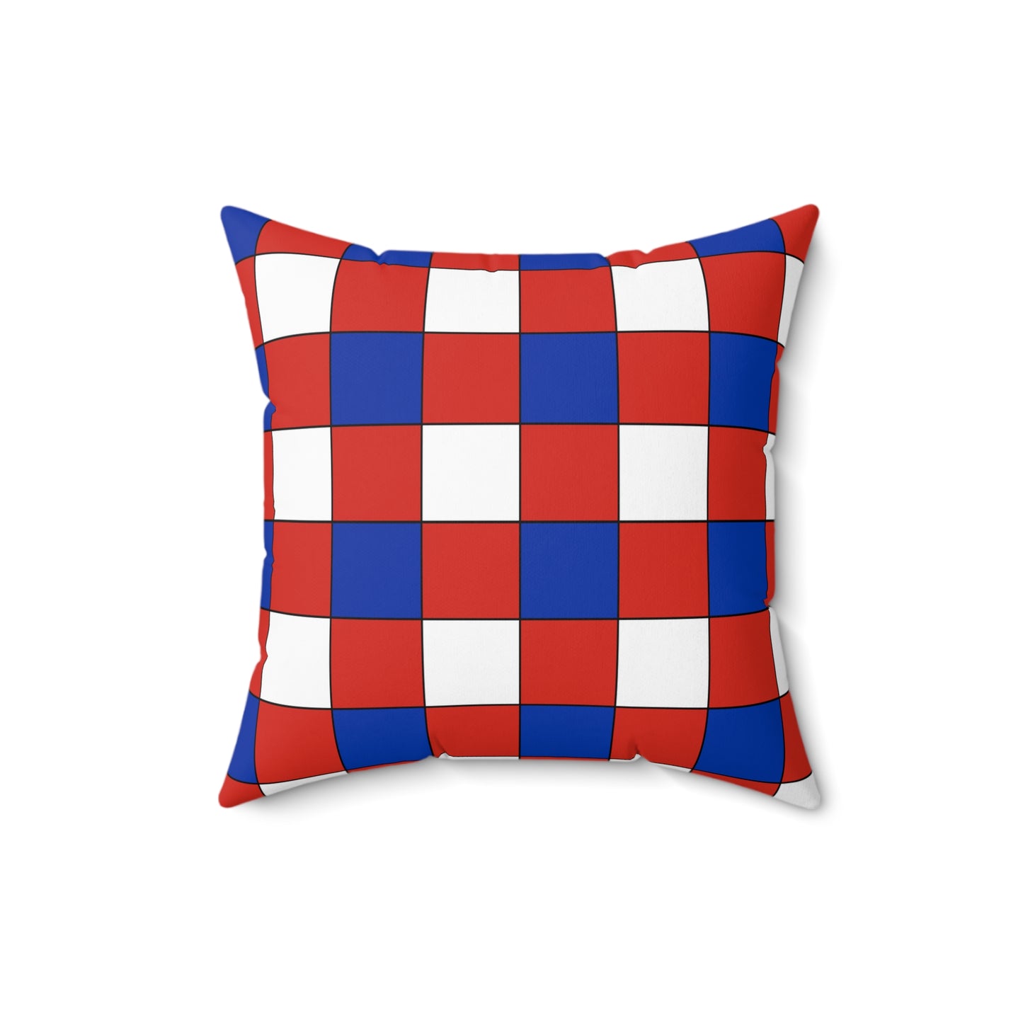 Paraguay Retro Check Cushion Pillow