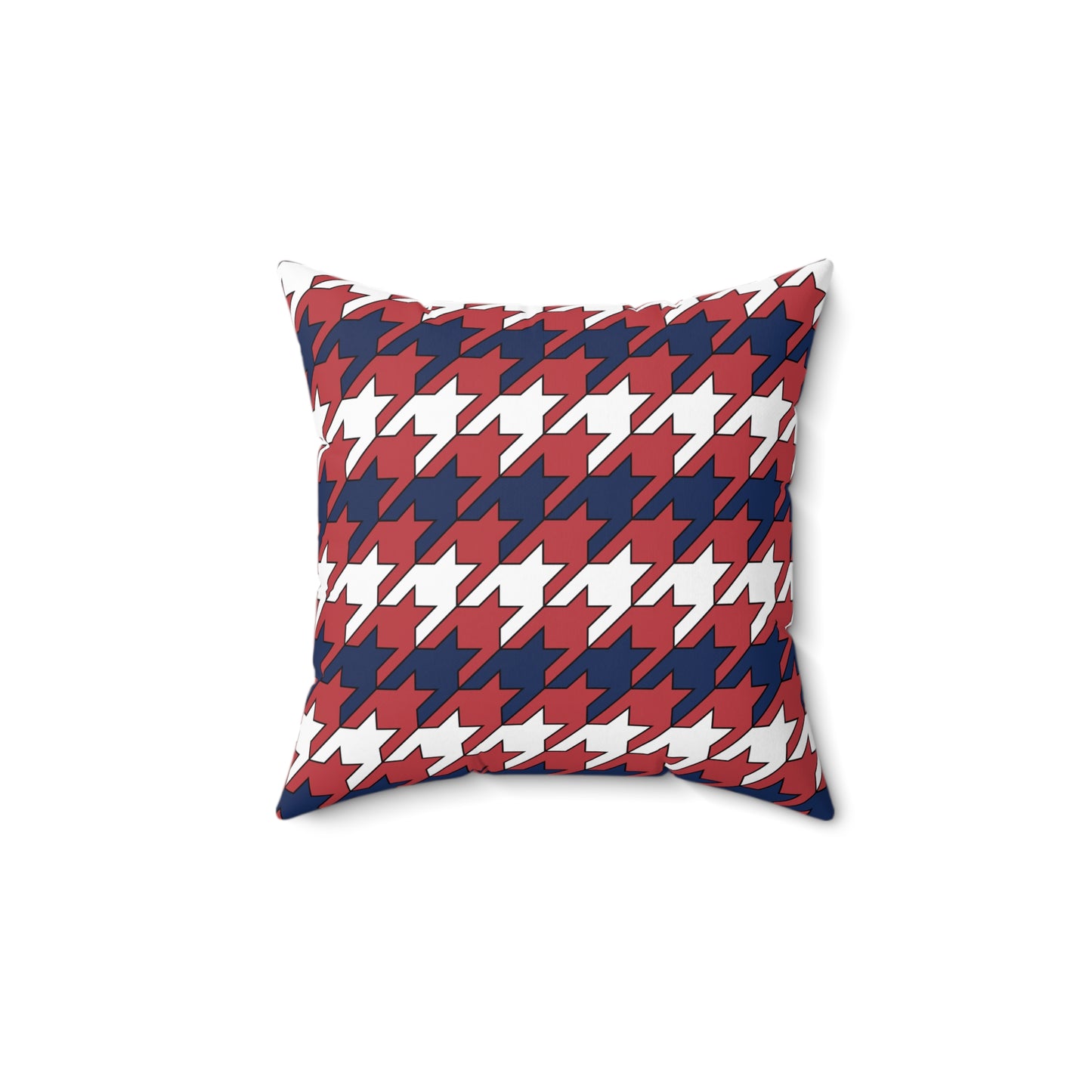 United States of America (USA) Retro Houndstooth Cushion Pillow