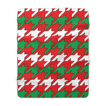Lebanon Retro Houndstooth Blanket Throw