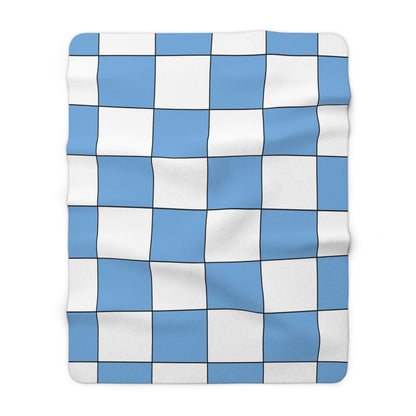Argentina Retro Check Blanket Throw