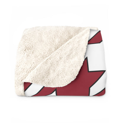 Latvia Retro Houndstooth Blanket Throw