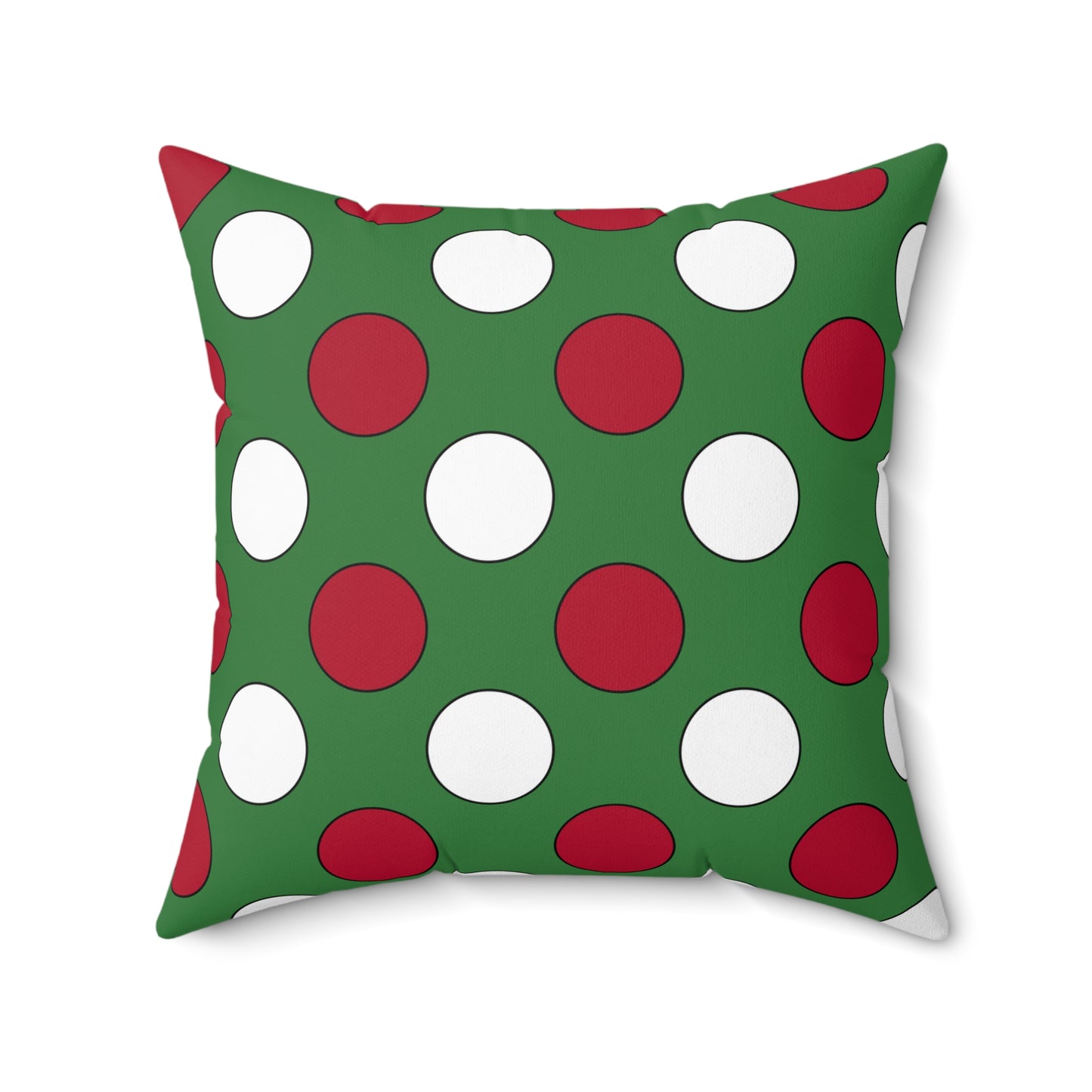 Suriname Retro Polka Dots Cushion Pillow