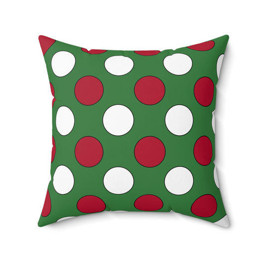 Suriname Retro Polka Dots Cushion Pillow