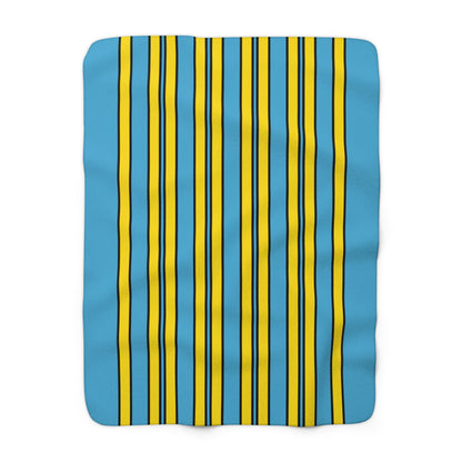Palau Retro Stripes Blanket Throw