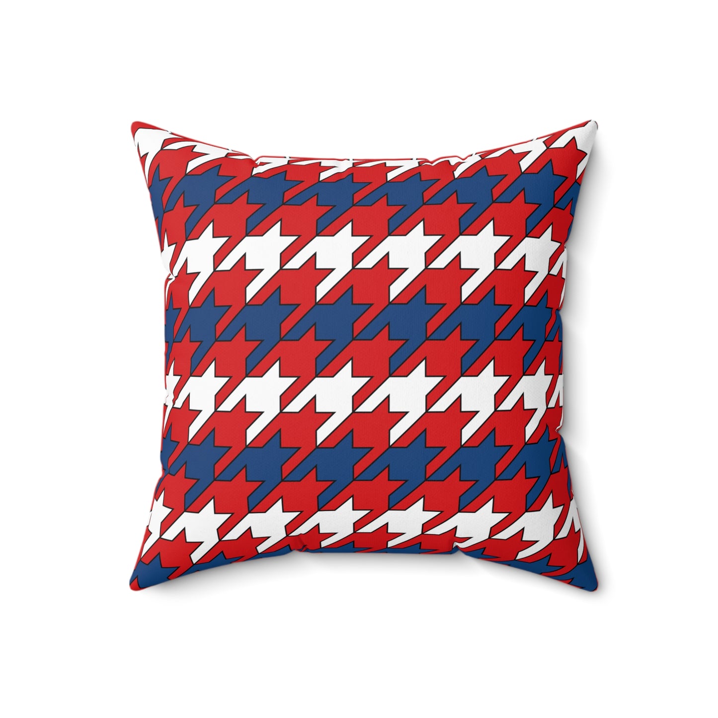 Czechia Retro Houndstooth Cushion Pillow