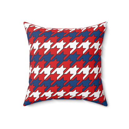 Czechia Retro Houndstooth Cushion Pillow
