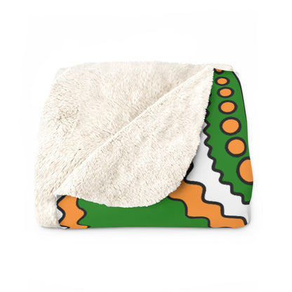 India Retro Paisley Blanket Throw