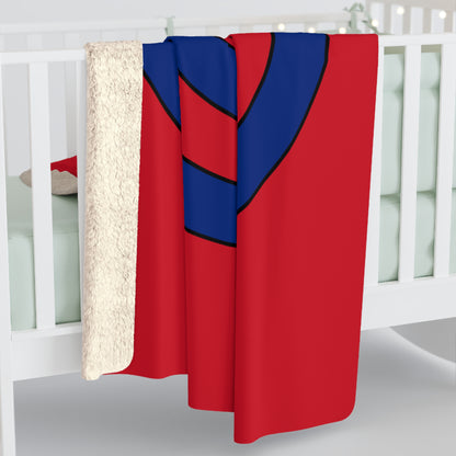 Liechtenstein Retro Target Blanket Throw