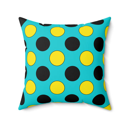 Bahamas Retro Polka Dots Cushion Pillow