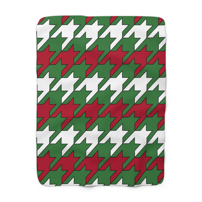 Suriname Retro Houndstooth Blanket Throw