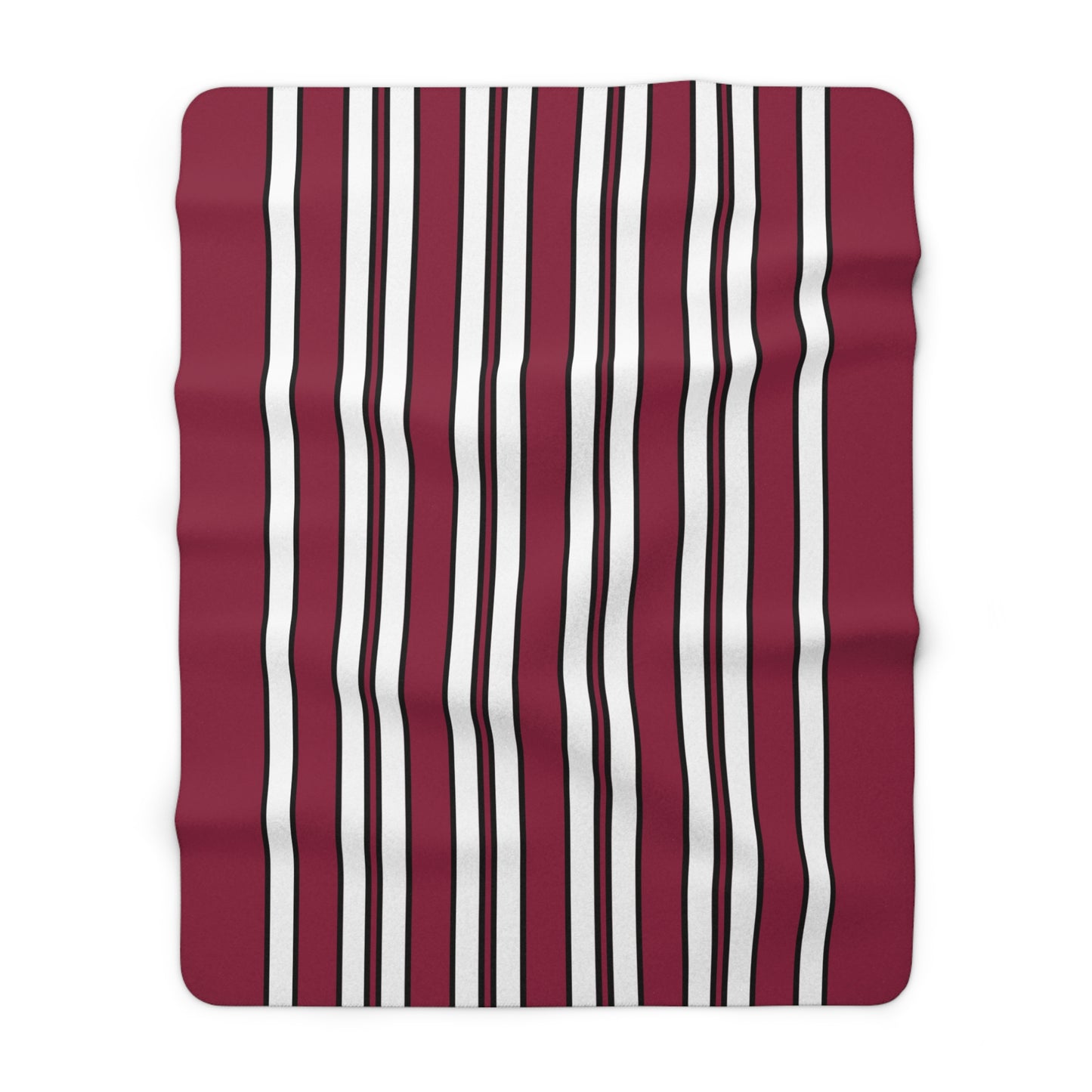 Qatar Retro Stripes Blanket Throw
