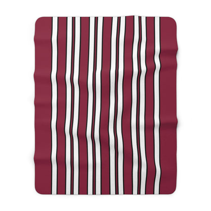 Qatar Retro Stripes Blanket Throw