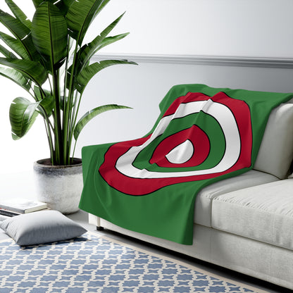 Suriname Retro Target Blanket Throw