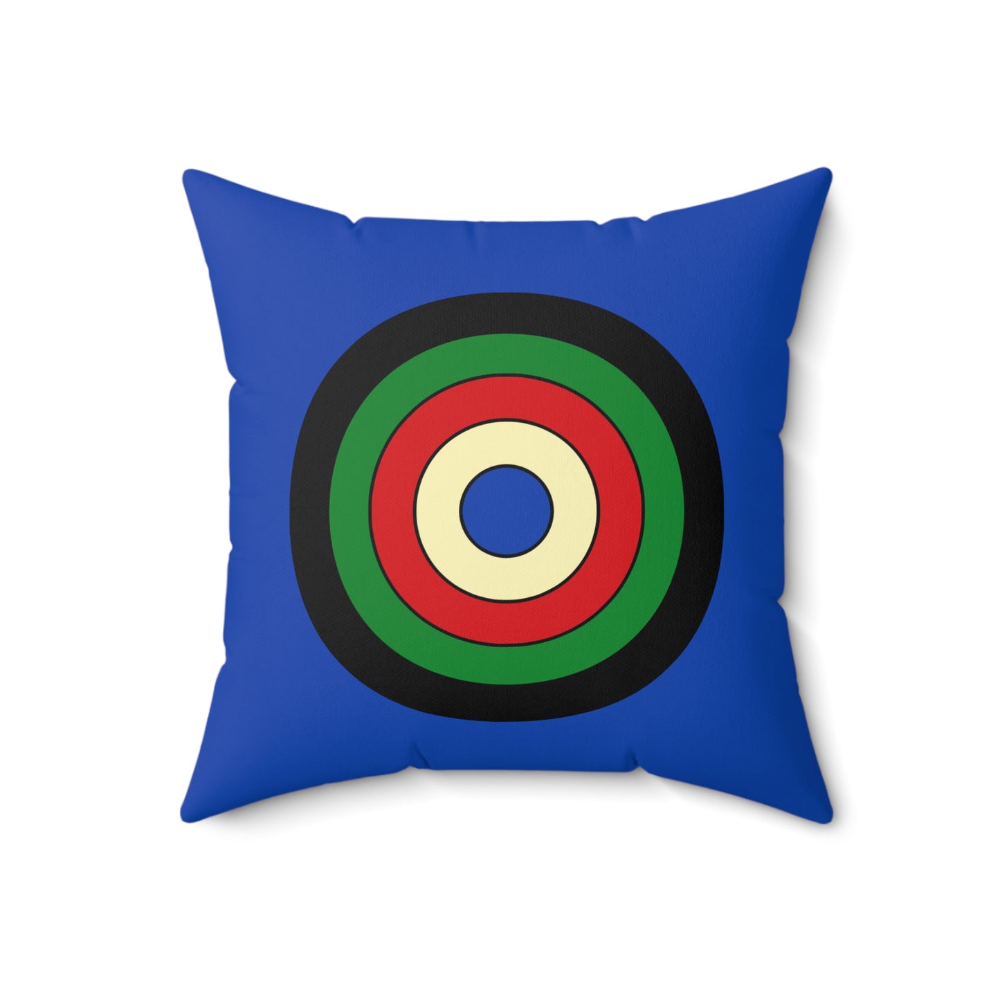 South Sudan Retro Target Cushion Pillow