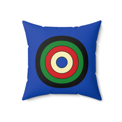 South Sudan Retro Target Cushion Pillow