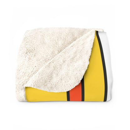 Bhutan Retro Stripes Blanket Throw