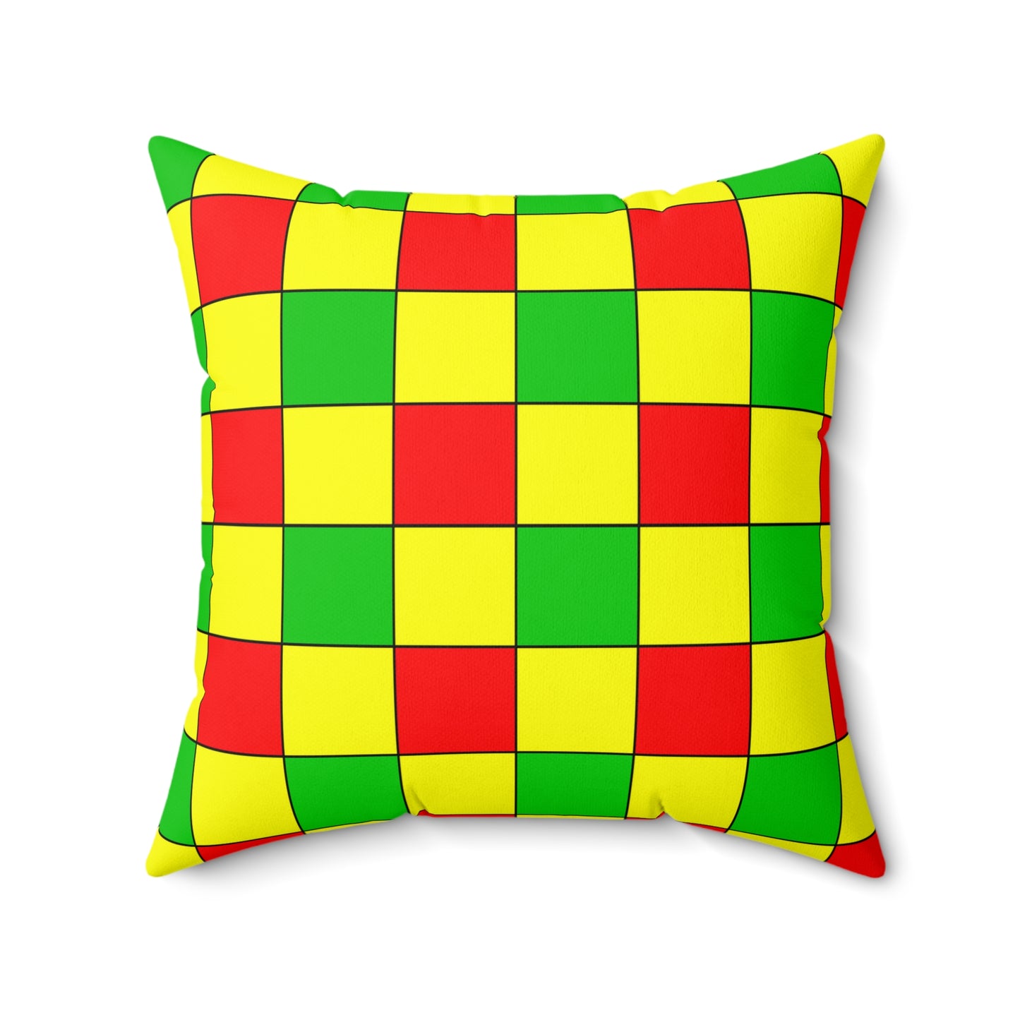 Congo Retro Check Cushion Pillow