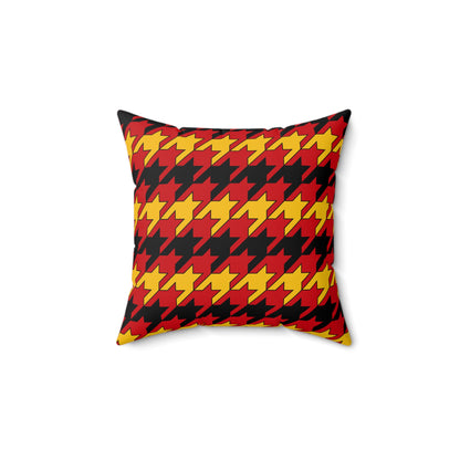Timor Leste Retro Houndstooth Cushion Pillow