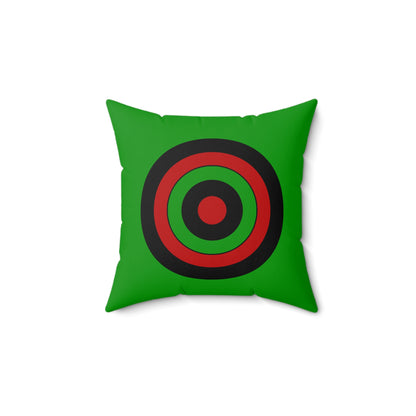 Afghanistan Retro Target Cushion Pillow