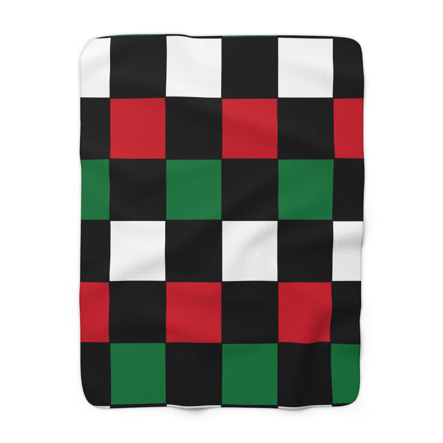 Syria Retro Check Blanket Throw
