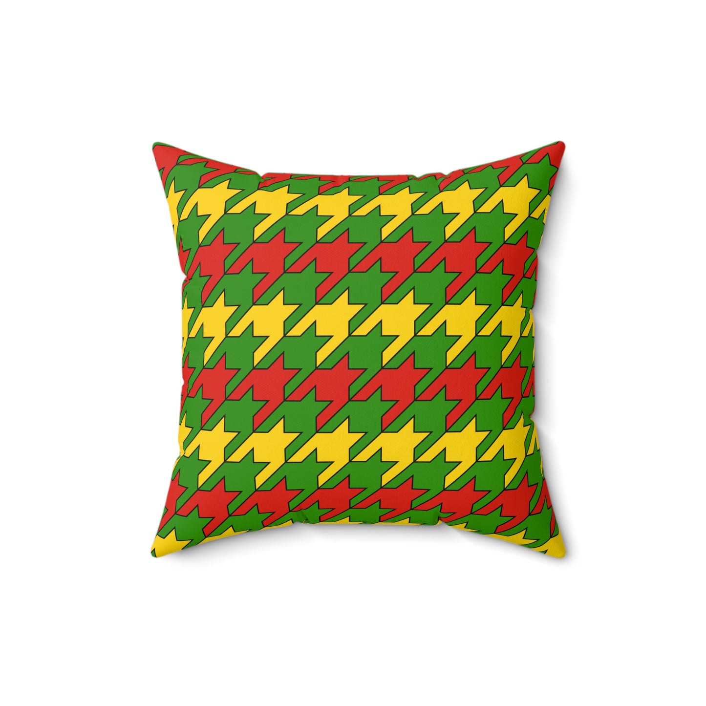Benin Retro Houndstooth Cushion Pillow
