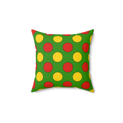 Benin Retro Polka Dots Cushion Pillow