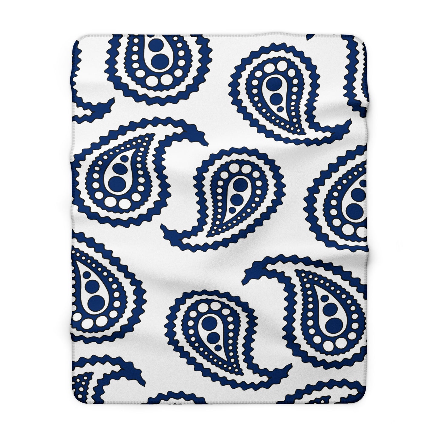 Finland Retro Paisley Blanket Throw