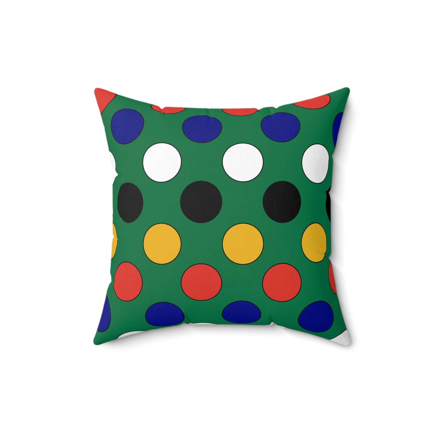 South Africa Retro Polka Dots Cushion Pillow